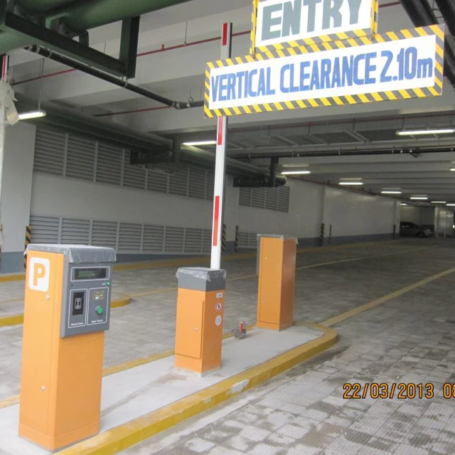 Smart Barcode Ticket Car Parking System with RFID