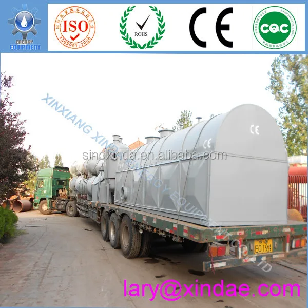
2015 the best investment opportunities---waste tyre recycling oil plant 