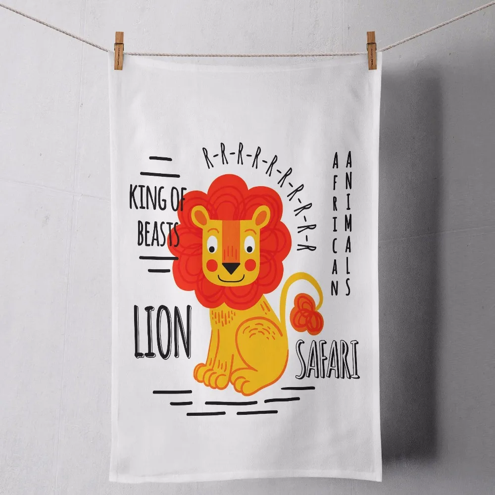 Милый мультфильм печати бассейн полотенца для детей