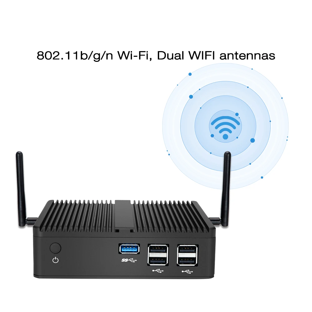 XCY мини Ordinateur Pentium N3510 Windows10 промышленный ПК цена Mini pc безвентиляторный настольный компьютер