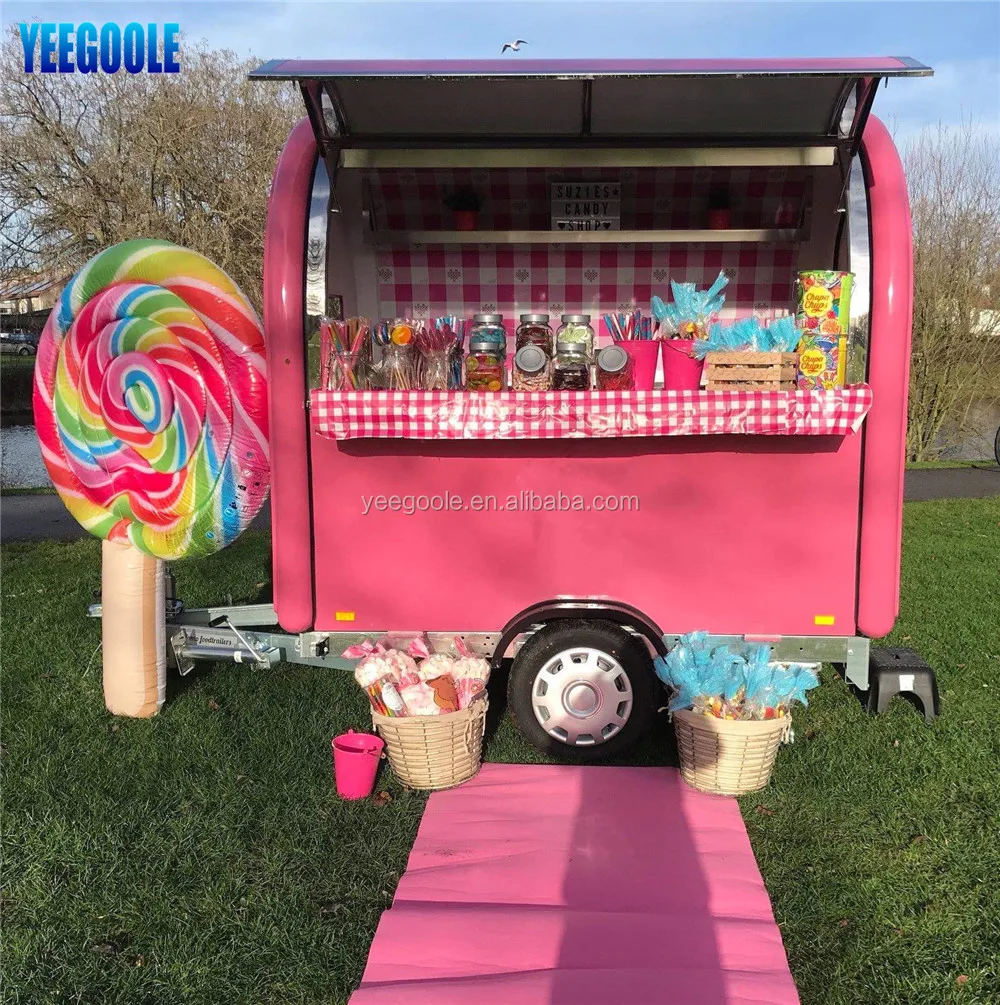 2019 Stylish and Durable Mobile Roti Candy Ice Floss Vending Maker Machine with Cart Business