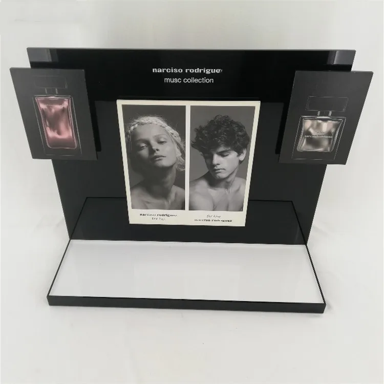 Factory Price Acrylic Perfume Display Stand Acrylic Cosmetic Display Rack Perfume Stand