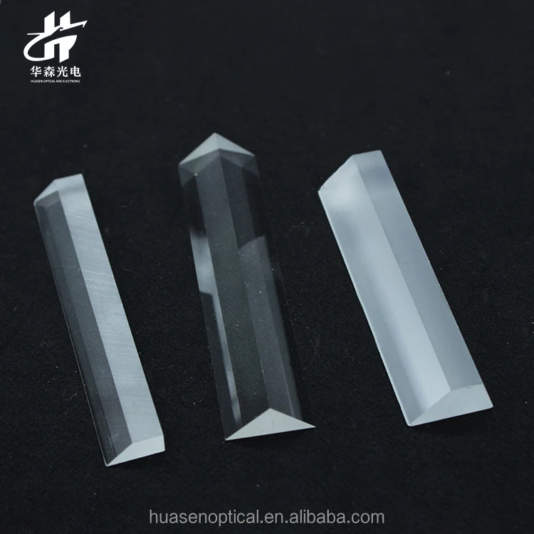 
Wholesale BK7 BK9 glass triangular large prism 