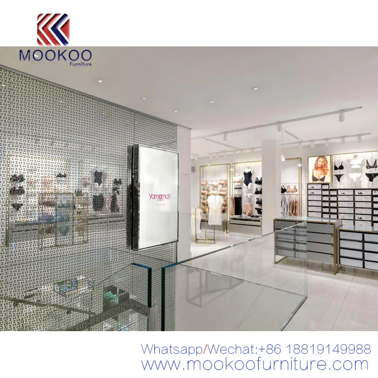 Bra Display Design Lingerie Interior Underwear Shop Display Shelves