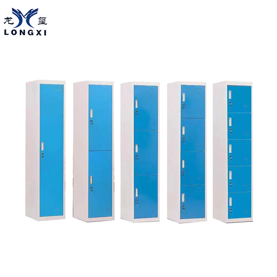 
K D structure 1 2 3 4 door storage clothes locker different color online design steel almirah 