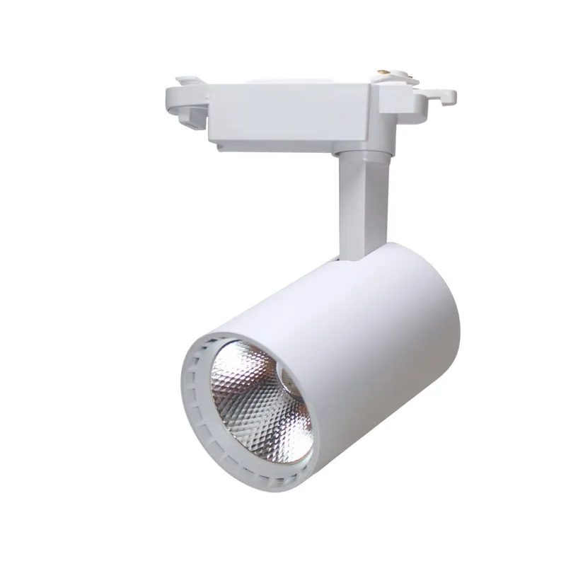 Cob Led Track Light 30W aluminum Ceiling Rail Track lighting Rail Spotlights Replace Halogen Lamps AC85-265V  for show room shop