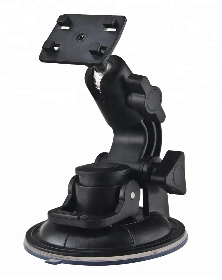 360 degree rotation strong suction dual adjustable tablet holder for car