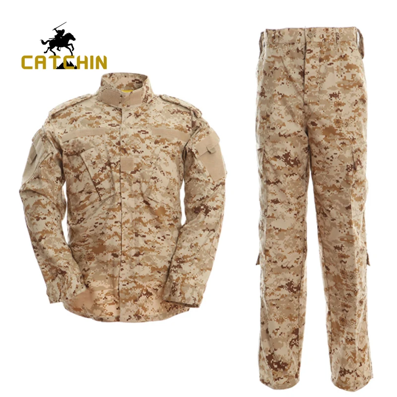 BDU/ACU camouflage uniform combat uniform desert Breathable and Rip-stop wholesale
