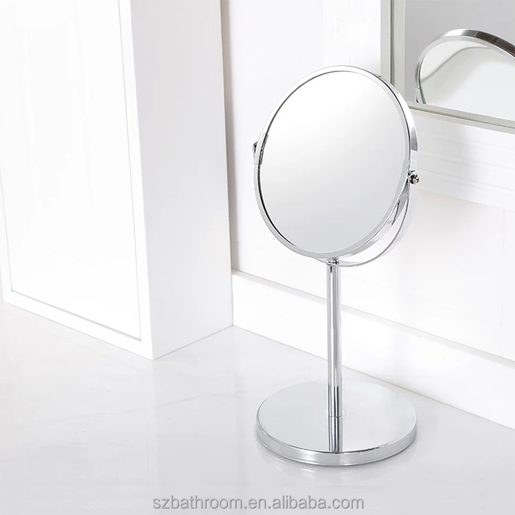 2 Way Cosmetic Mirror With Handle Online Mirror to See Yourself