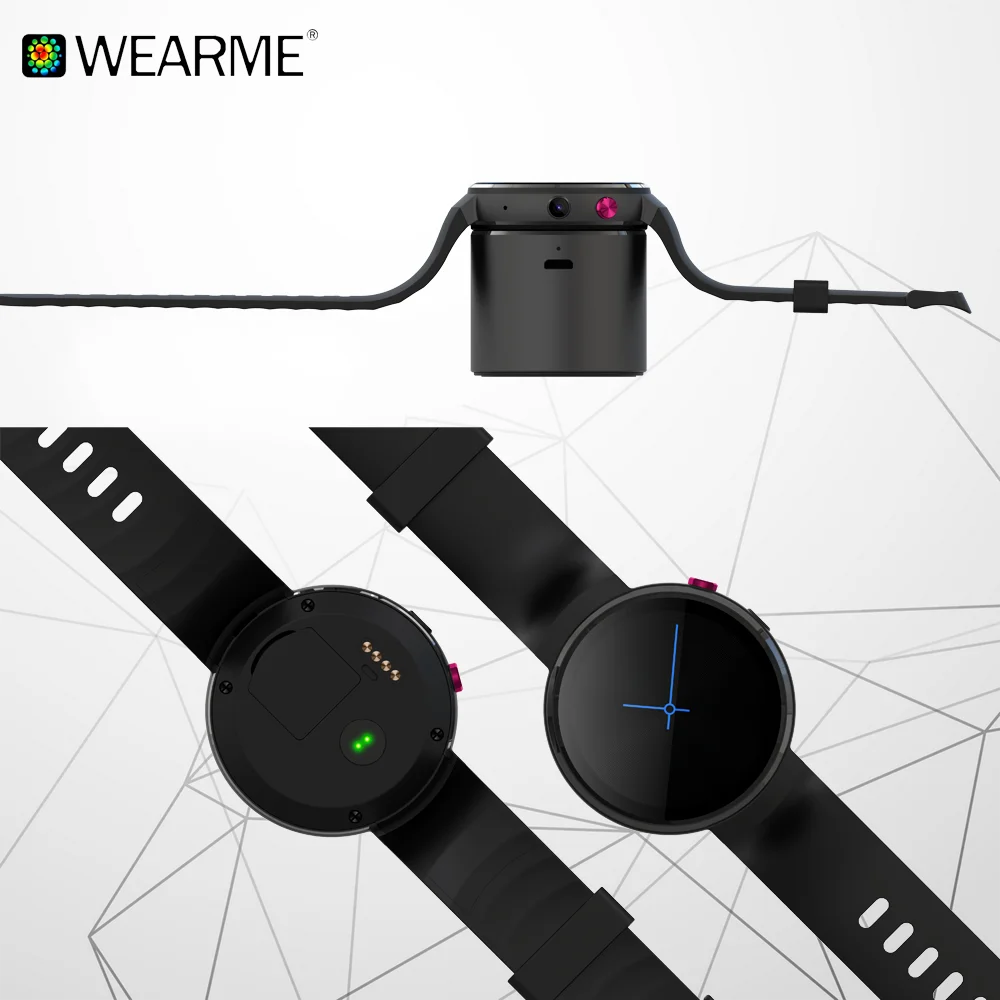 
Factory MTK 6737 Android 7.1 smart watch 2018 wifi video call 4G watch phone Android smart watch 