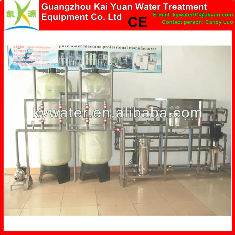 full automatic hot sell 2000dph ro pure drinking water filter machine