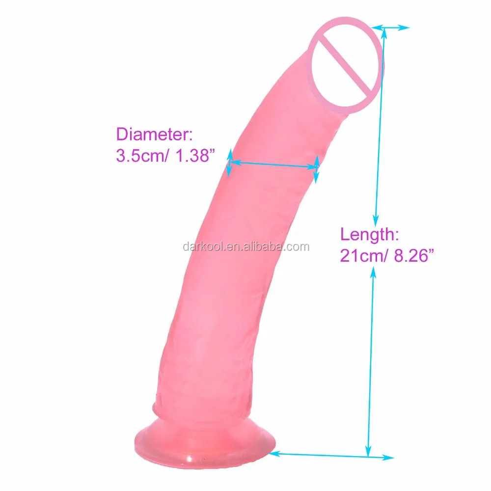 8.3 inch Realistic Dildos, Massage Stick With Suction Cup Fake Penis