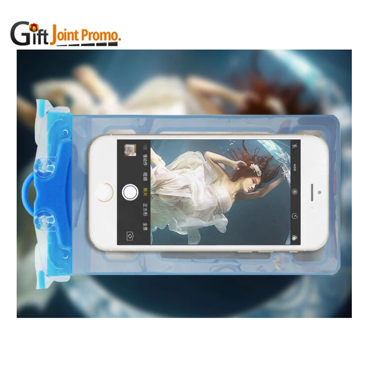 Wholesale Stock Clear PVC Waterproof Phone Bag Phone holder PVC Bag High Quality