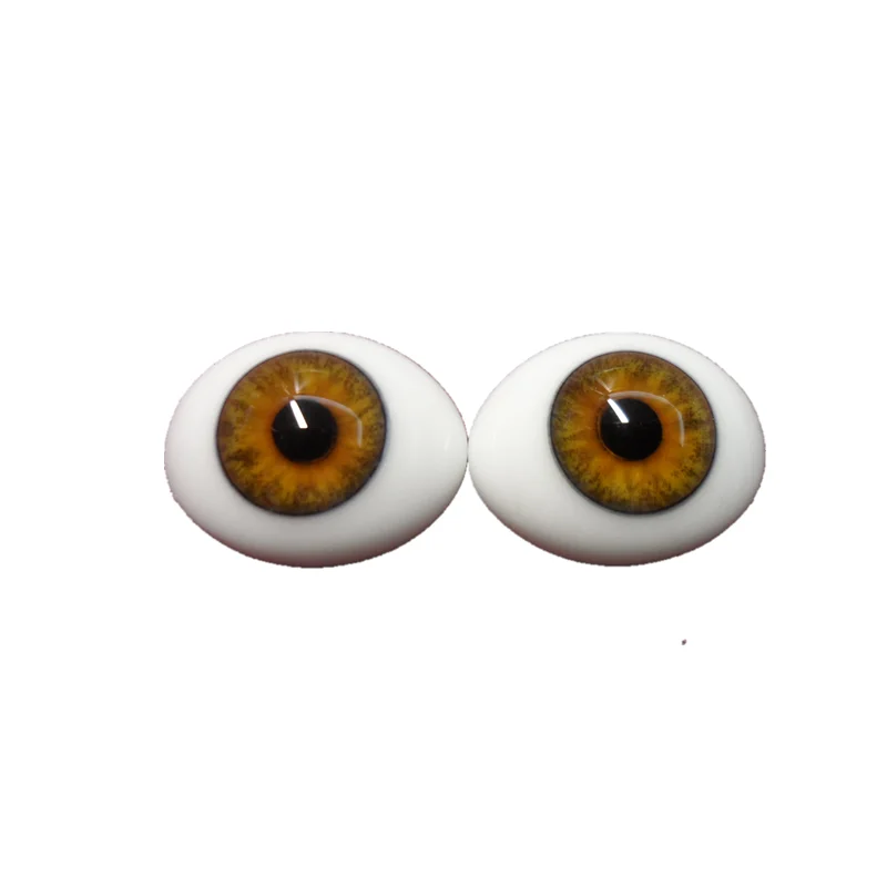 Glass Doll Eyes Fixed Oval Eyes For Ball Joints Doll Eyes Wholesale