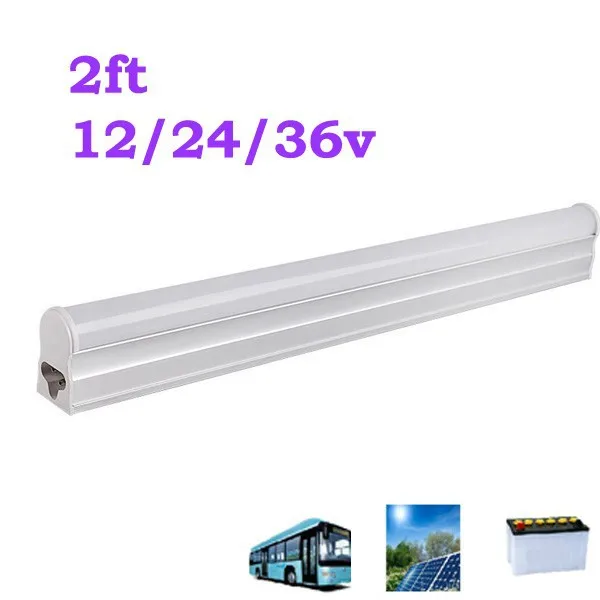 2ft 9W 12/24v solar bus storage battery led t5 light