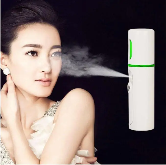  Перезаряжаемый через USB портативный нано-отпариватель для лица персональный увлажнитель ухода за кожей