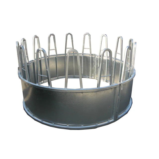 Кормушка для сена с пластиной и кольцом диаметром 2 м