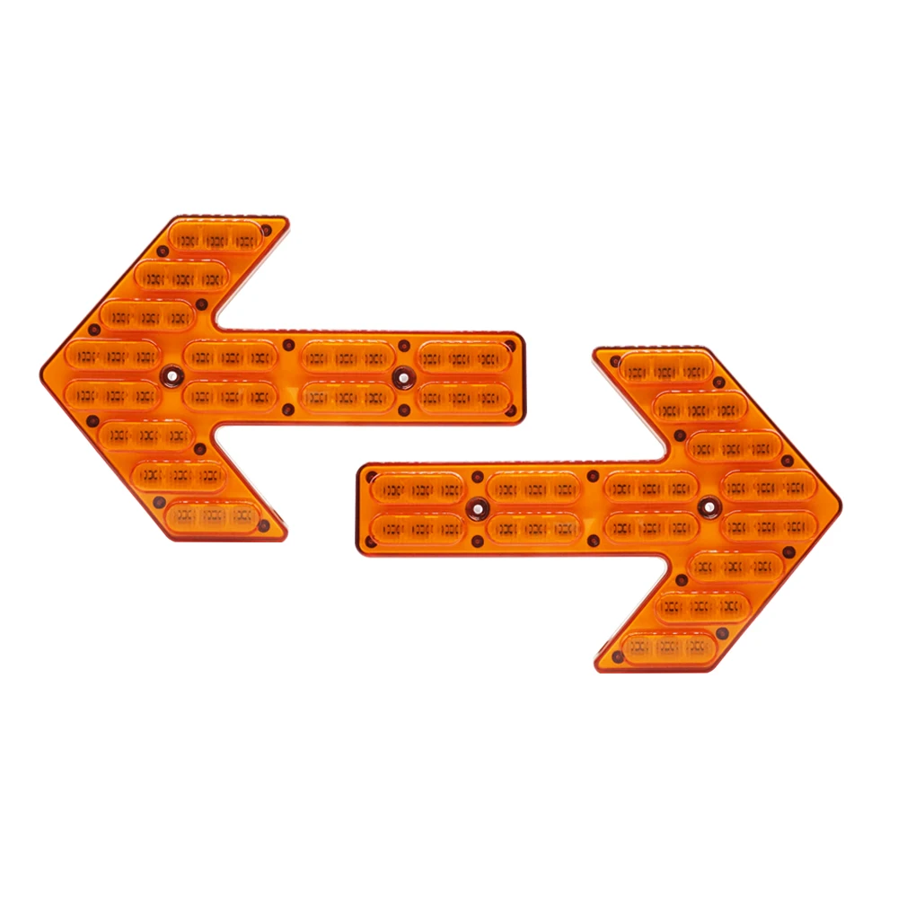 Янтарная стрелка, светодиодные лампы DC12/24 В, светофор для безопасности