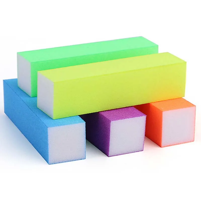 Private label colorful nail block buffer with 1000pcs