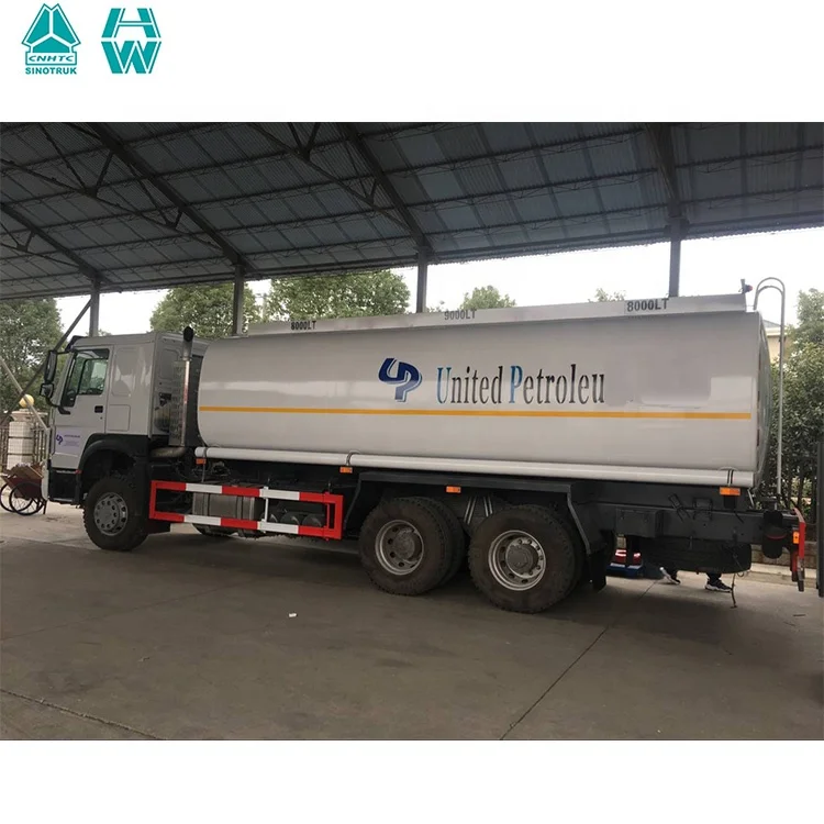Sinotruk HOWO  20CBM  fuel transport refilling fuel tank truck for Africa