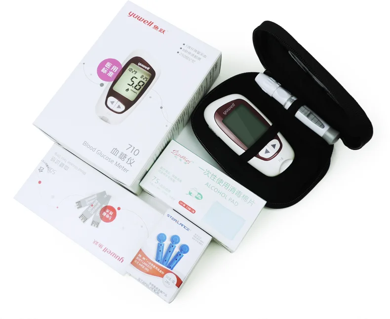 Измеритель уровня глюкозы в крови-Accusure 710