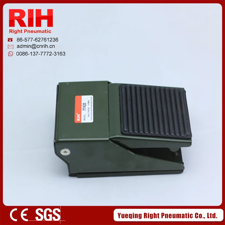 5/2 способ Пневматический Донный работает клапан со/Серия FV Донный Клапан педали клапан FV420