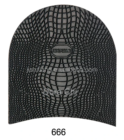 Thin Snake Line Rubber Shoe Heel For Shoe Repair