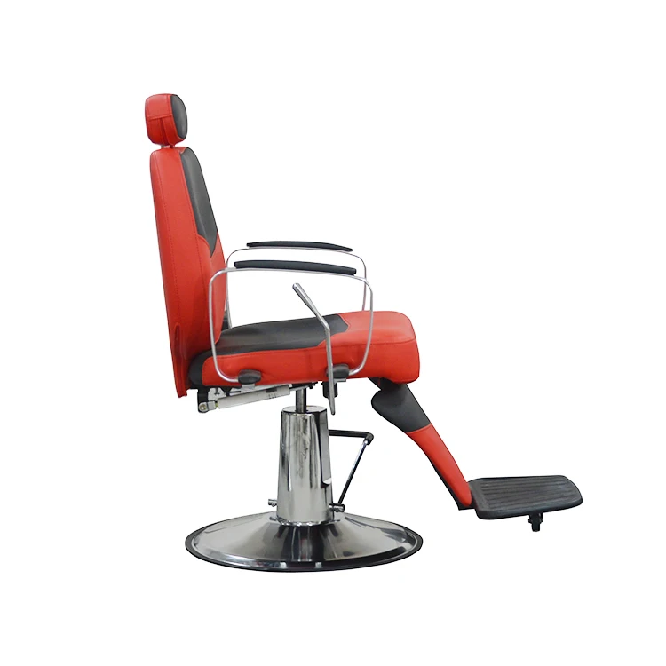 HG-A142 Sillas Barbero En Venta Wholesale Barber Supplies Cheap Salon Barber Chair Salon Furniture Big Hydraulic Pump 300kg 50KG
