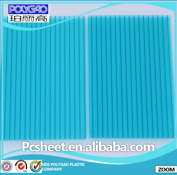Bayer Material Поликарбонат Парниковых, Плавательный Бассейн На Крыше, 4/6/8/10 мм Полые Поликарбонат/PC Панель