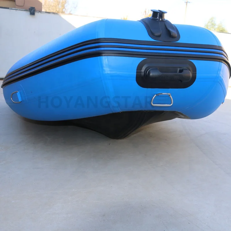 HYPALON or PVC rubber boat inflatable air deck floor boat