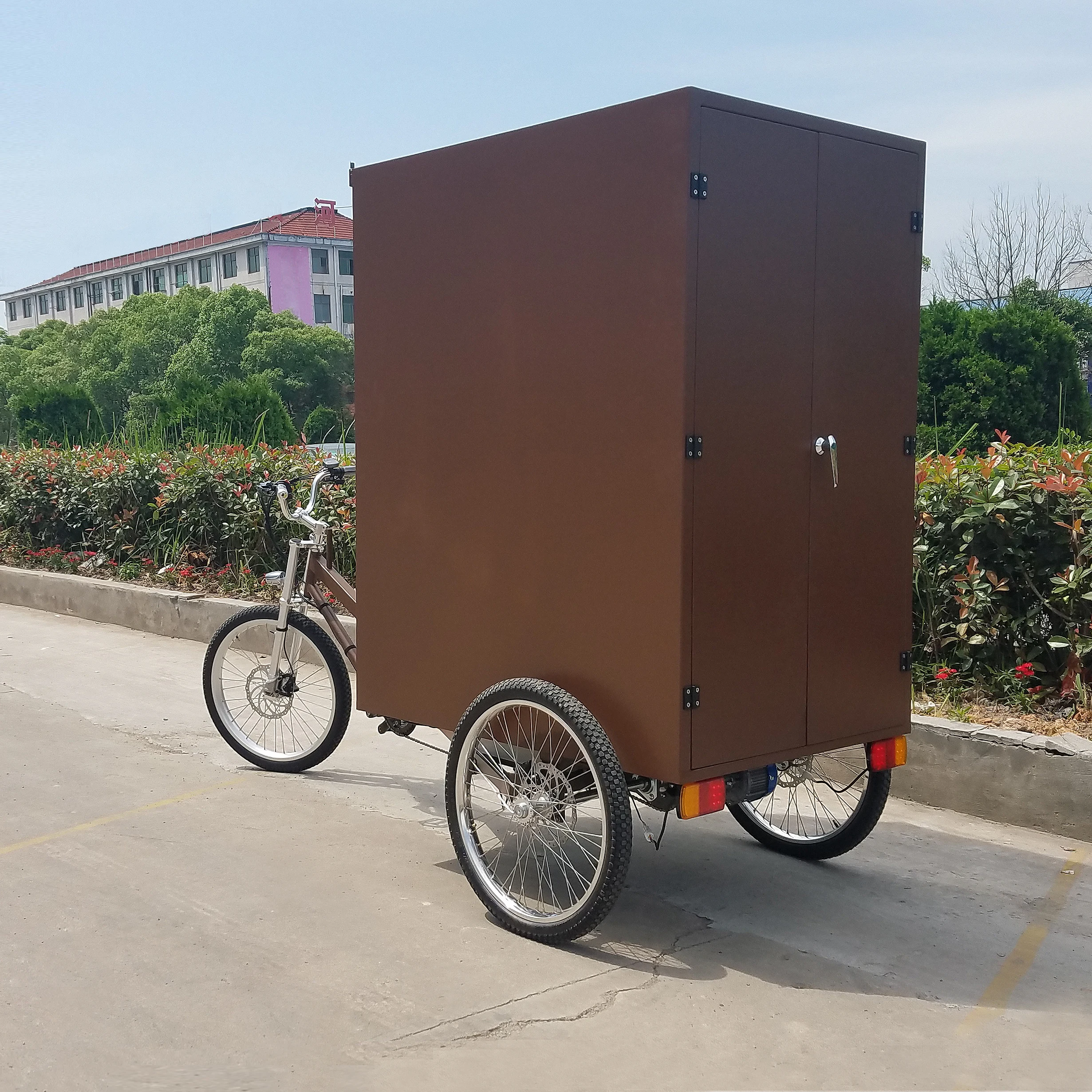 ESTER Cargo Tricycle on Sales ,500W Rear Motor, Waterproof Line,  customer request