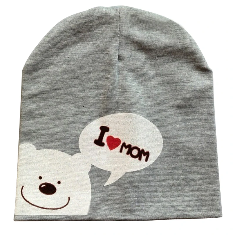 Cute Spring Winter Autumn Crochet Warm Unisex Bear Infant Baby Hat Cotton Girl Boy Cap Baby