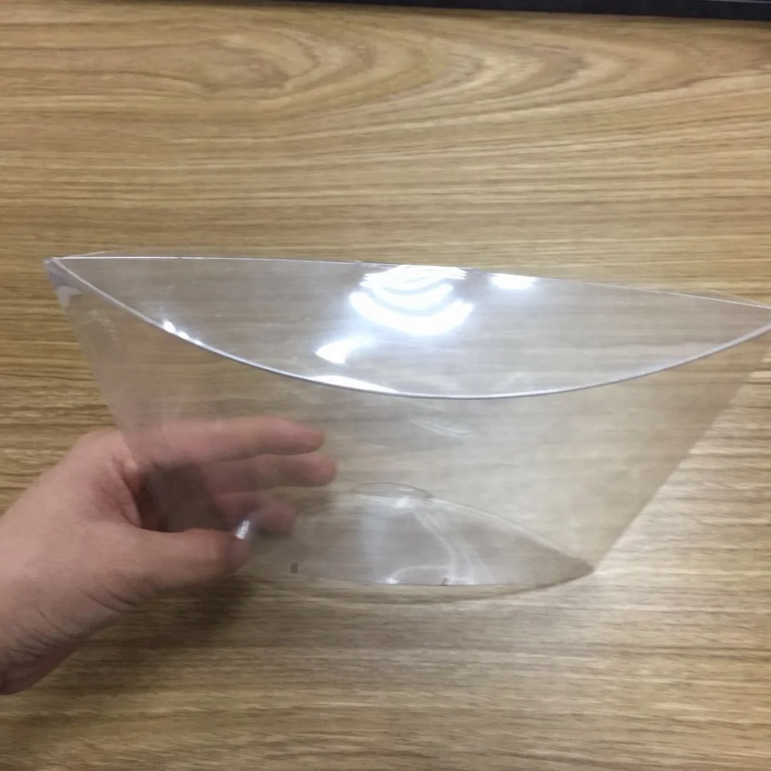 None MOQ Custom Transparent PVC Packaging Die Cut Pillow Box Acid Free Clear Vinyl Protector Case