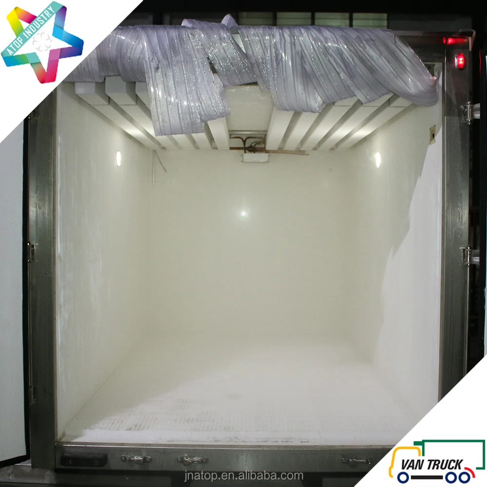 ColdKing 3.2m ice cream truck body with Kooltube eutectic unit for Foton and Mitsubishi CANTER FE25 chassis 2.5t ice cream truck