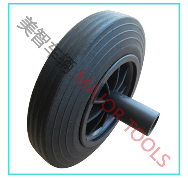 Производитель Прямые 8 дюймов колеса из монолитной резины умная мусорная корзина колеса 8x2