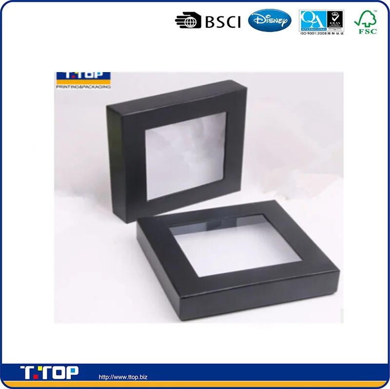 BSCI & FSC audited factory Custom design open window gift box