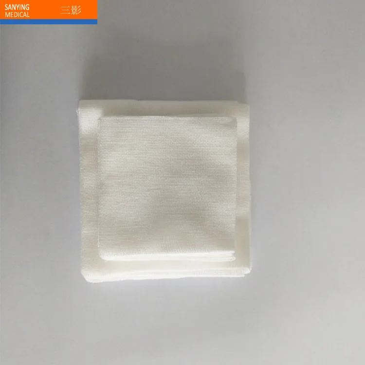 
Disposable Plain Cotton Gauze Swab Medical Sterile Gauze Piece 