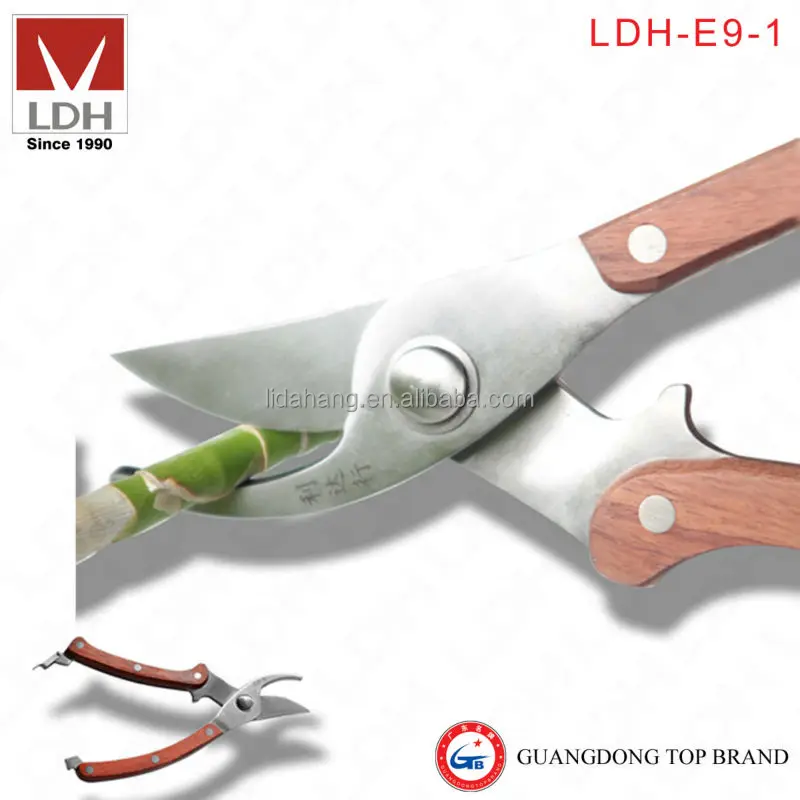 Curved Garden Scissors Bonsai Grafting Knife Types of Grafting Scissors