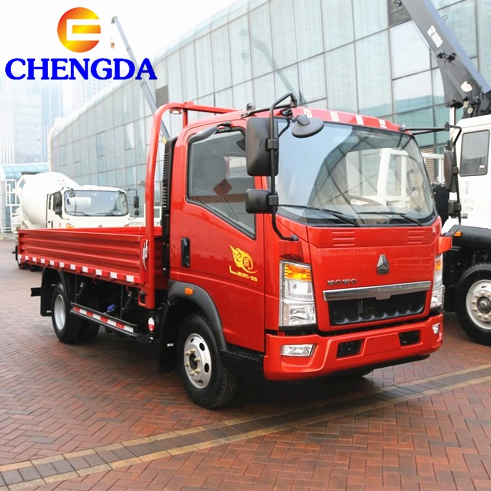 3.5Ton Sinotruk Howo Light Duty 4x2 Cargo Truck For Madagascar