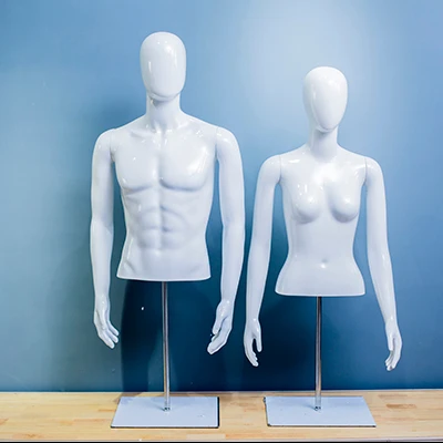 half body top body mannequin male torso mannequin  female torso mannequin