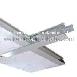 False Ceiling Grid Narrow Flat tee bar T bar steel t shaped ceiling frames suspended ceiling T grid components 32/38
