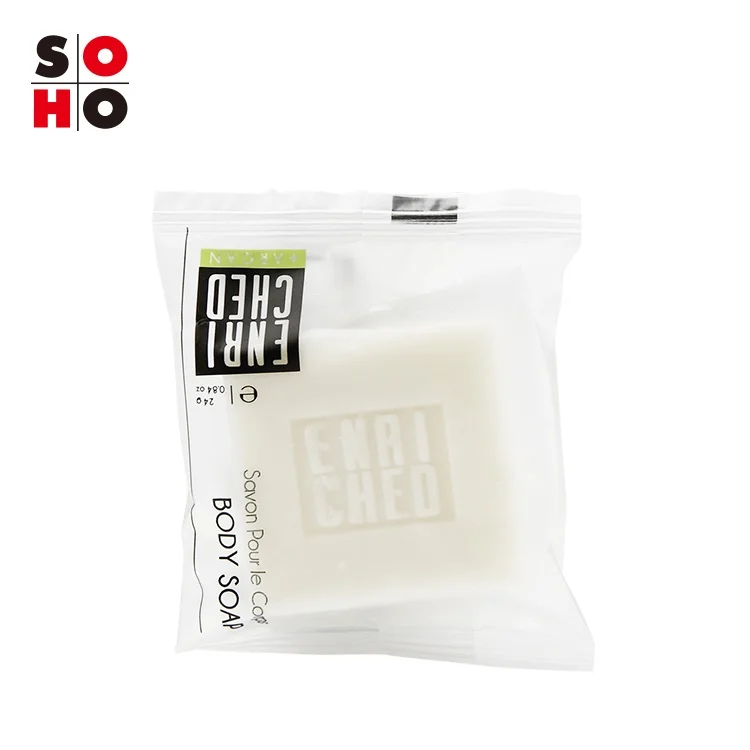 
OEM Custom Luxury China Supplies Bathroom Mini Cheap Personalized Toiletries Round Bath Bar Wrapper 30g Small Hotel Soap 