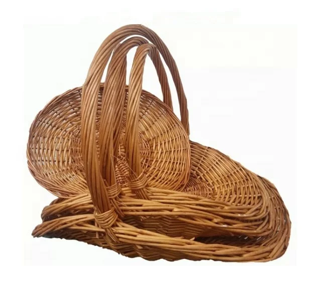 
decorative wicker plant flower planter basket pots 