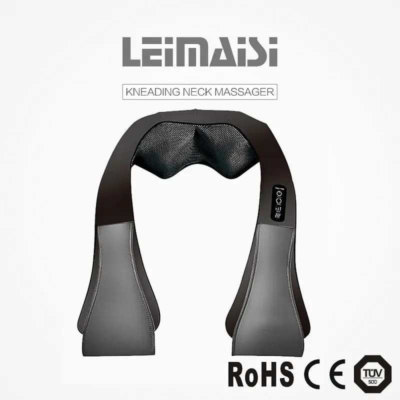 
Factory customizable portable intelligent shiatsu neck and back massager 