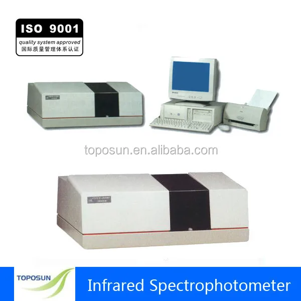 High Performance Infrared Spectrophotometer(IR spectrometer) with solid/liquid package and ATR