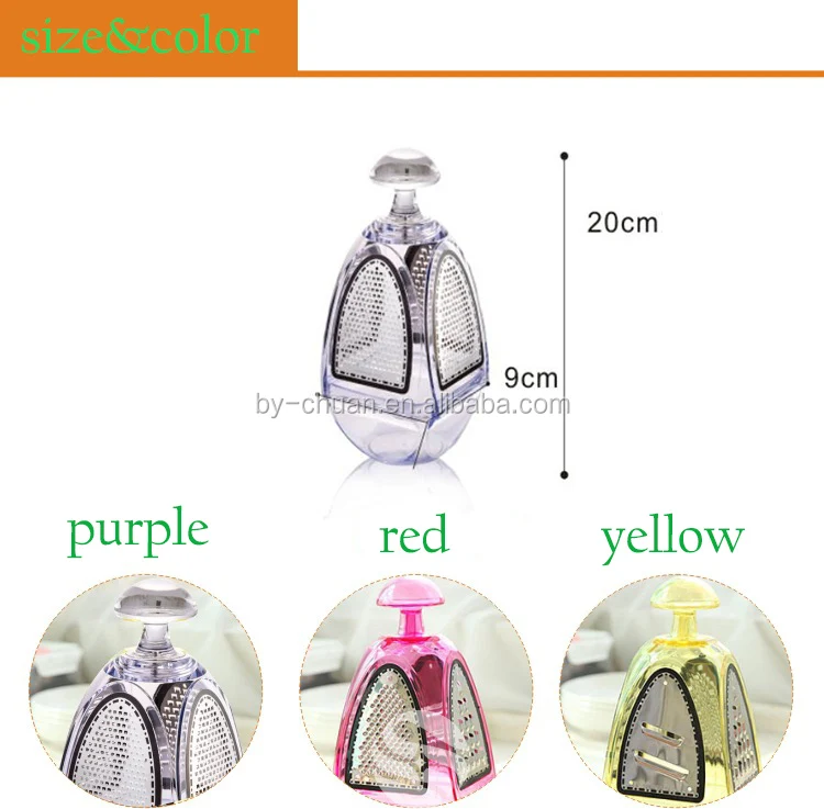 Four Surface Glide Technology 4-Sided Boxed Grater vegetable potato cheese grater