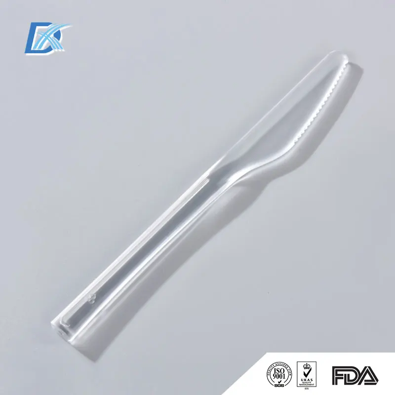 Eco-Friendly White Free Sample Professional Disposable Plastic Butter Knife
