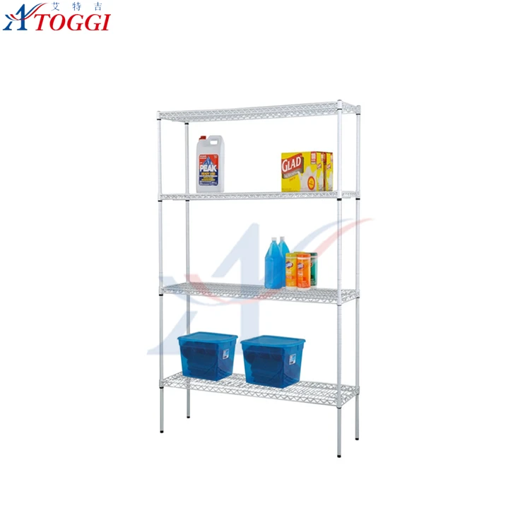 Складные хромированные стеллажи DIY верстак