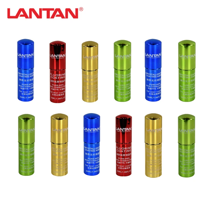 Автомобильное керамическое покрытие LANTAN 9h, супергидрофобная защита автомобильной краски