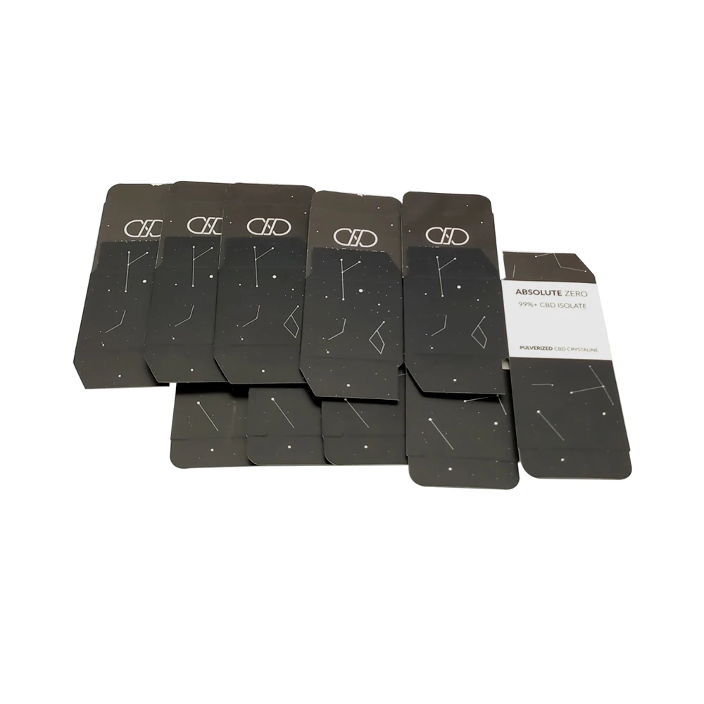 
Custom logo paper carton gift storage packaging essential oil box 